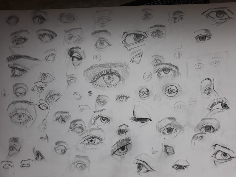 Images dessins yeux 800px